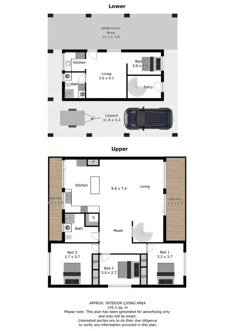 Floorplan of Homely house listing, 7 Coolumbooka Avenue, Tawonga South VIC 3698