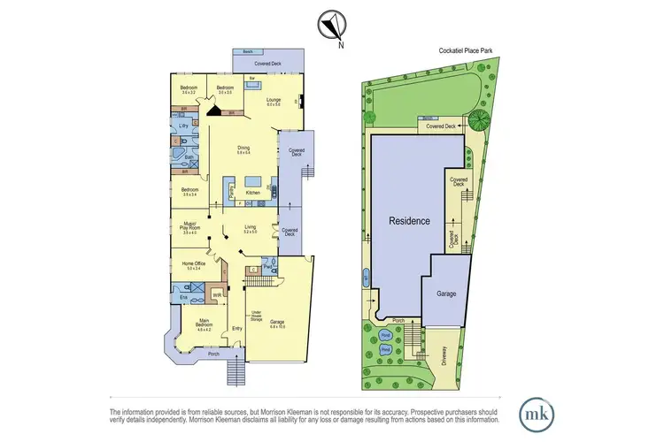 Floorplan of Homely house listing, 20 Cockatiel Place, Diamond Creek VIC 3089