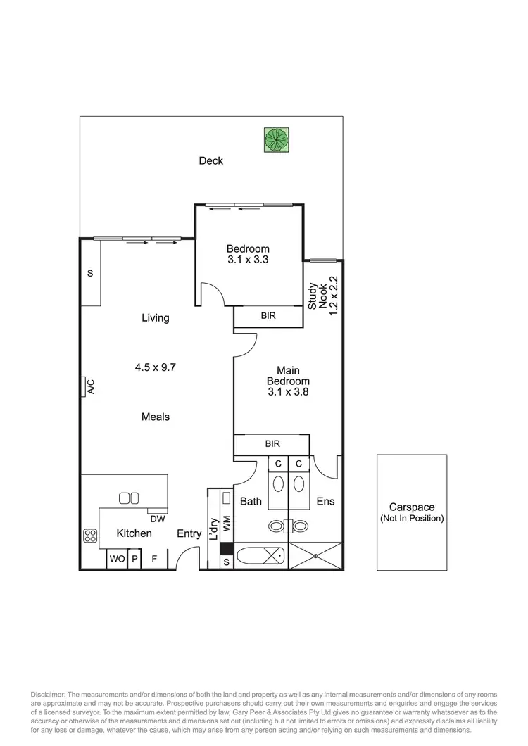 Floorplan of Homely apartment listing, 13/15 Vickery Street, Bentleigh VIC 3204
