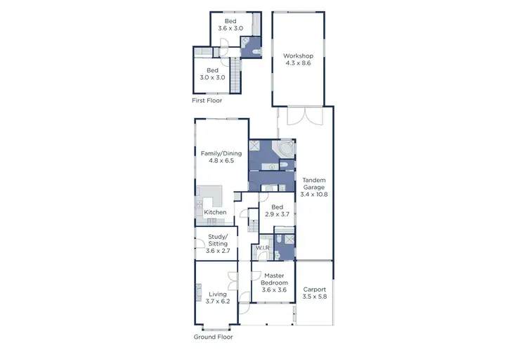 Floorplan of Homely house listing, 53 Maple Street, Blackburn VIC 3130