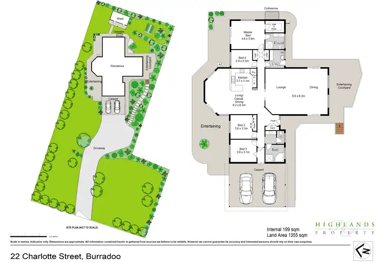 Floorplan of Homely house listing, 22 Charlotte Street, Burradoo NSW 2576