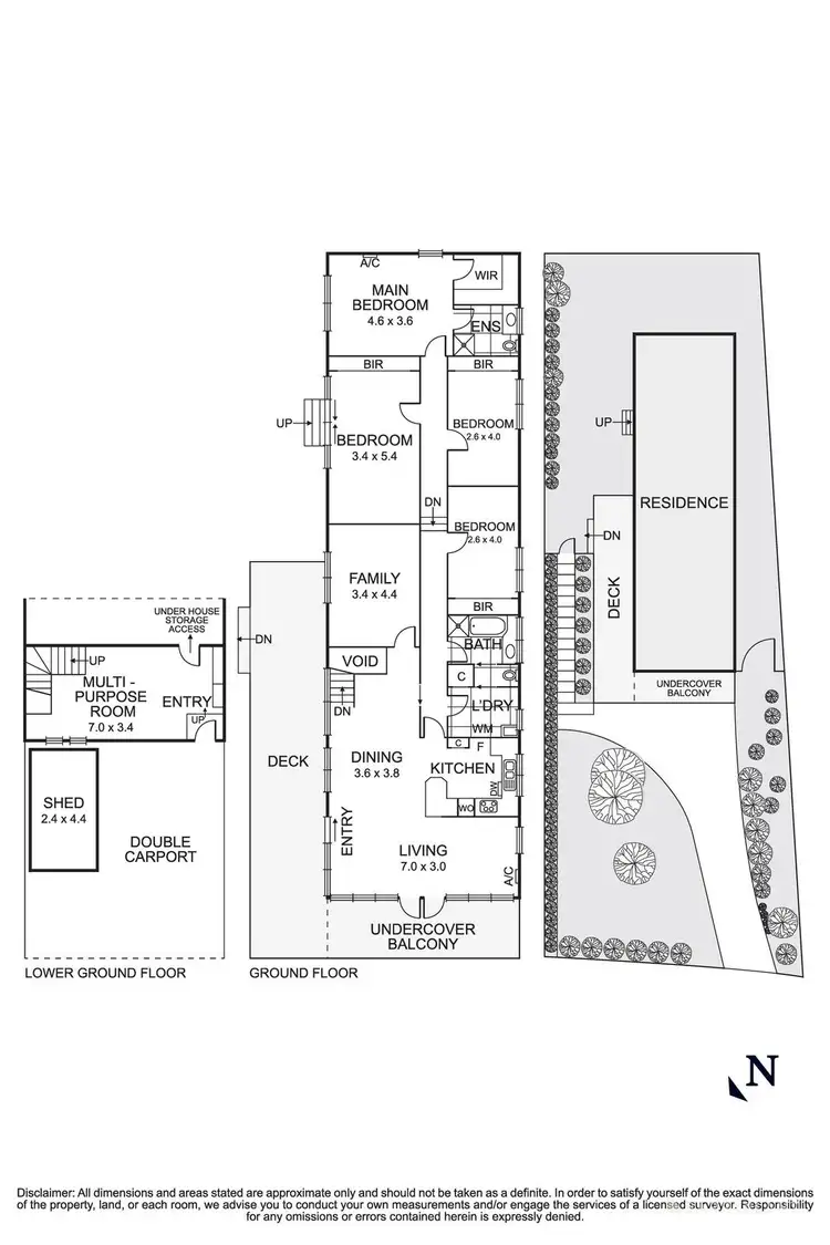 Floorplan of Homely house listing, 14 Alexandra Road, Lilydale VIC 3140