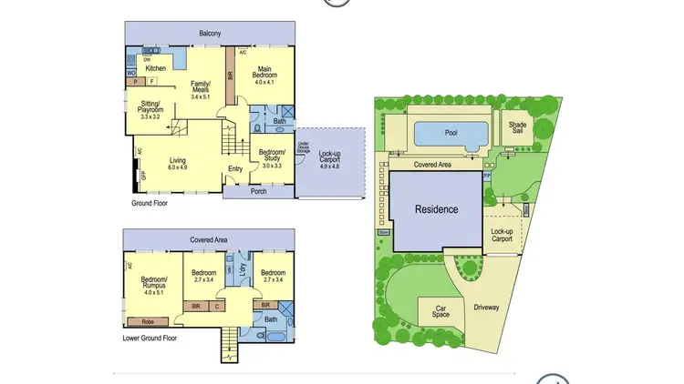 Floorplan of Homely house listing, 7 Glenwood Drive, Greensborough VIC 3088