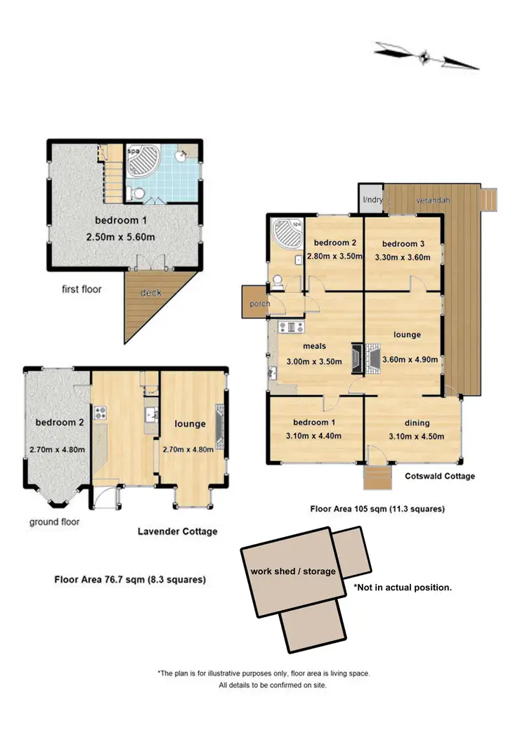 Floorplan of Homely house listing, 2 & 2A Everest Crescent, Olinda VIC 3788
