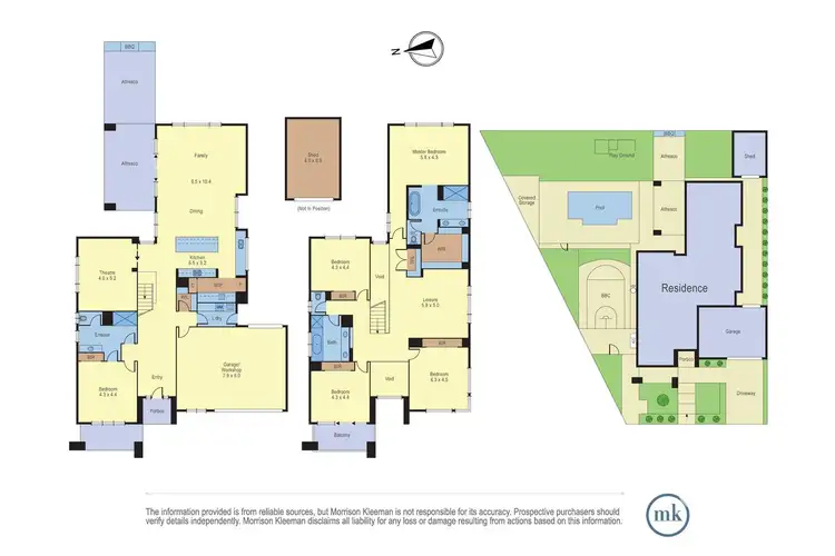 Floorplan of Homely house listing, 23 Lakeridge Drive, Wollert VIC 3750