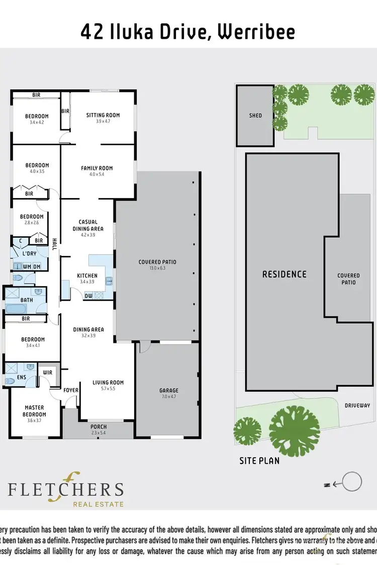 Floorplan of Homely house listing, 42 Iluka Drive, Werribee VIC 3030