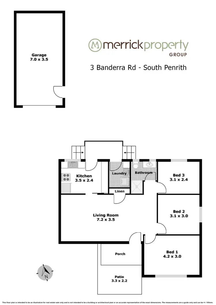 Floorplan of Homely house listing, 3 Banderra Road, South Penrith NSW 2750