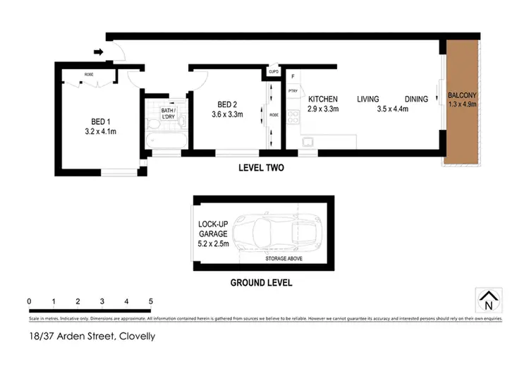 Floorplan of Homely apartment listing, 18/37 Arden Street, Clovelly NSW 2031