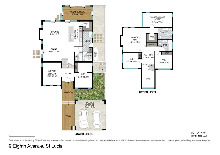 Floorplan of Homely house listing, 9 Eighth Avenue, St Lucia QLD 4067