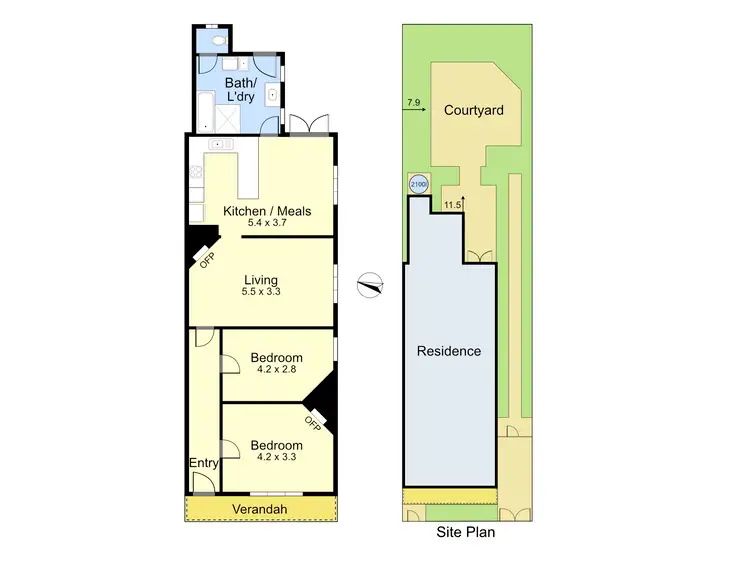 Floorplan of Homely house listing, 18 Budd Street, Collingwood VIC 3066