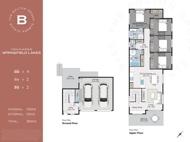 Floorplan of Homely house listing, 11 Balm Avenue, Springfield Lakes QLD 4300