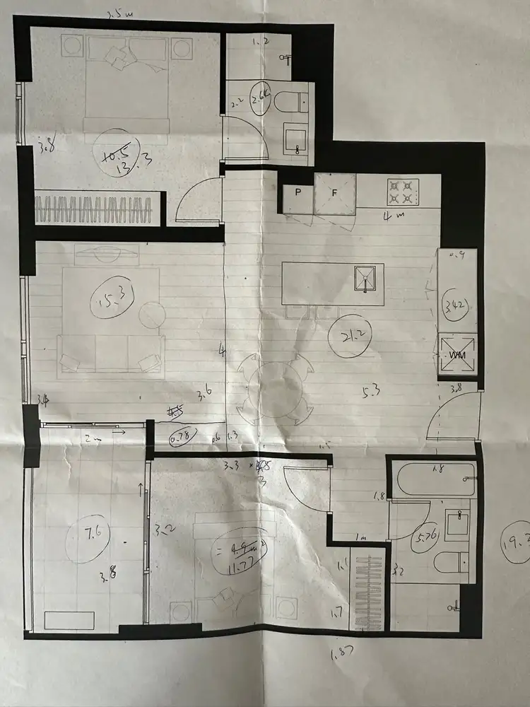 Floorplan of Homely apartment listing, 612/56 Dorcas  Street, Southbank VIC 3006