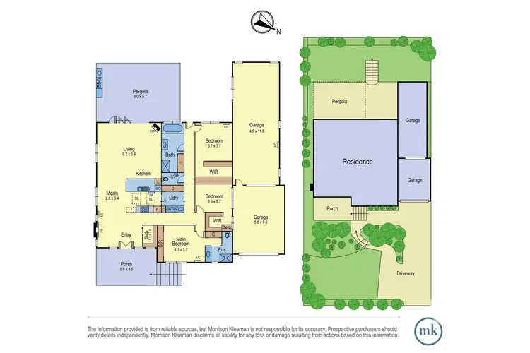 Floorplan of Homely house listing, 21 Wattle Grove, Eltham VIC 3095