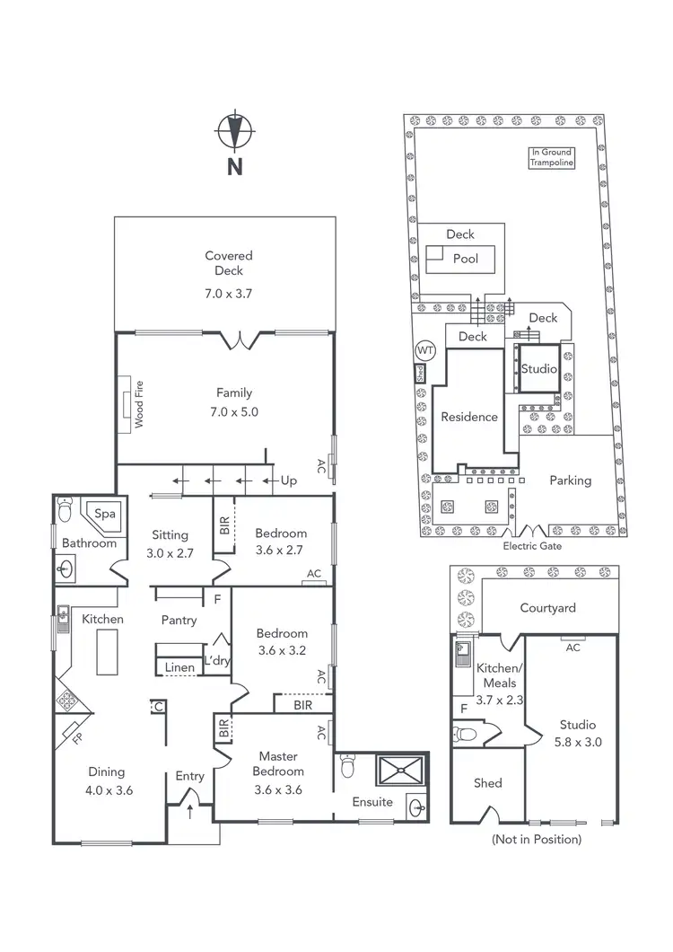 Floorplan of Homely house listing, 361 Arthurs Seat Road, Red Hill VIC 3937