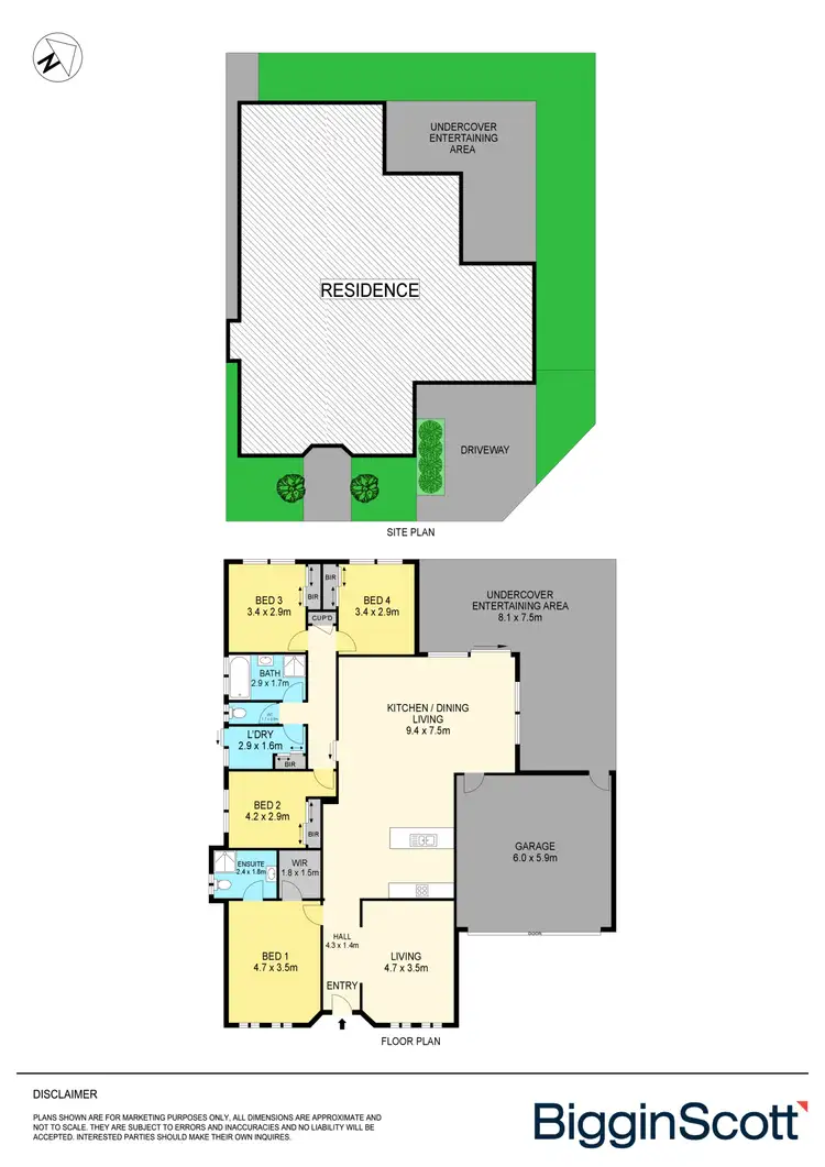 Floorplan of Homely house listing, 6 Ludbrook Court, Brown Hill VIC 3350