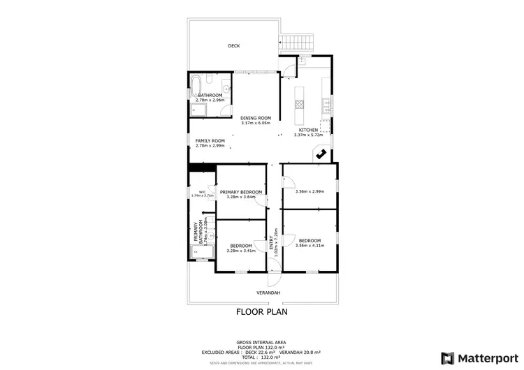 Floorplan of Homely house listing, 7 Martin Street, Woodend QLD 4305