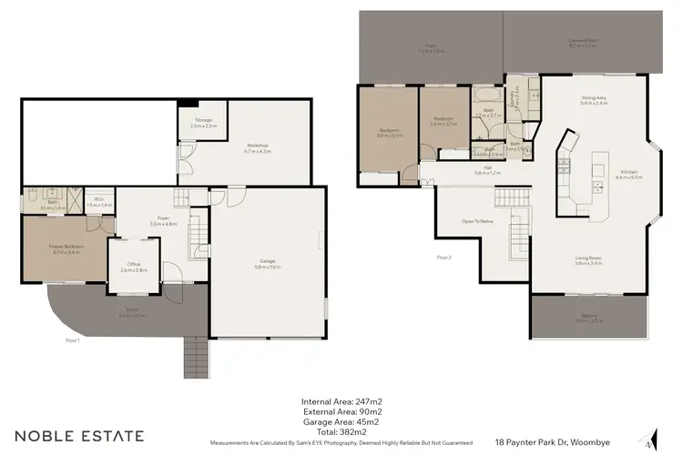 Floorplan of Homely house listing, 18 Paynter Park Drive, Woombye QLD 4559