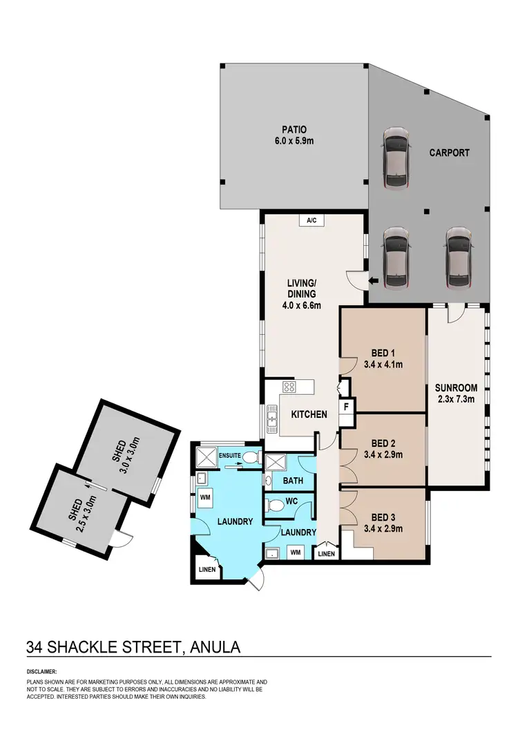 Floorplan of Homely house listing, 34 Shackle Street, Anula NT 812