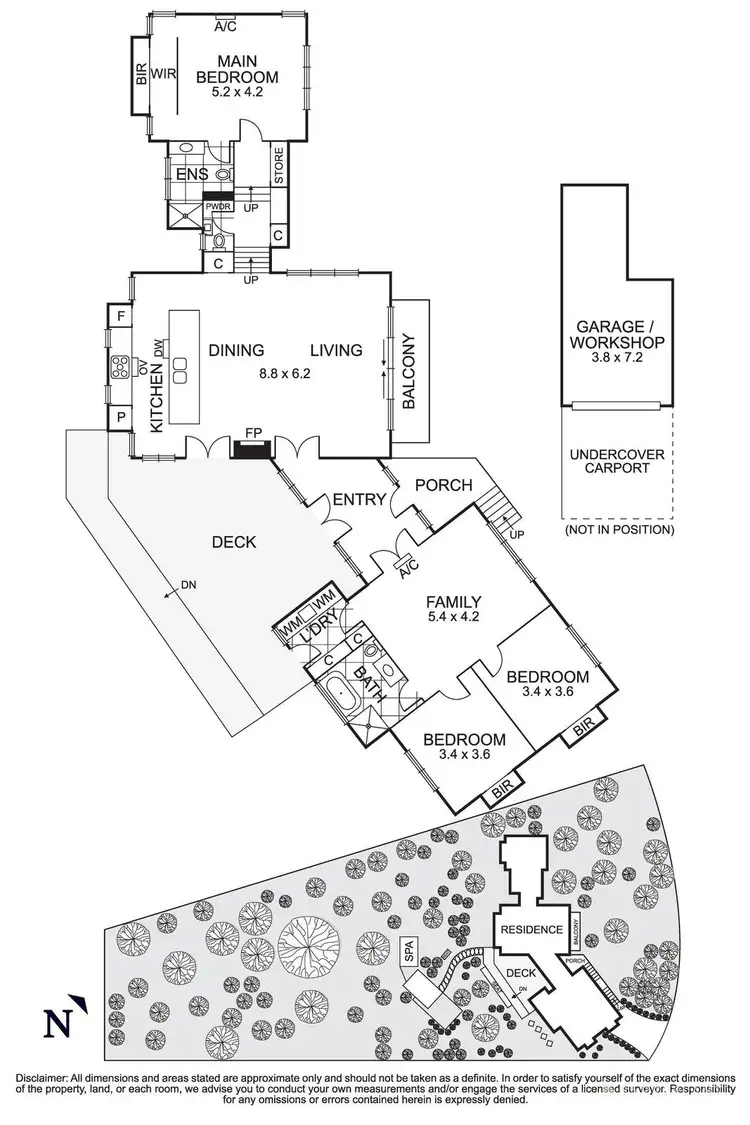 Floorplan of Homely house listing, 59-63 Richardson Road, Croydon North VIC 3136