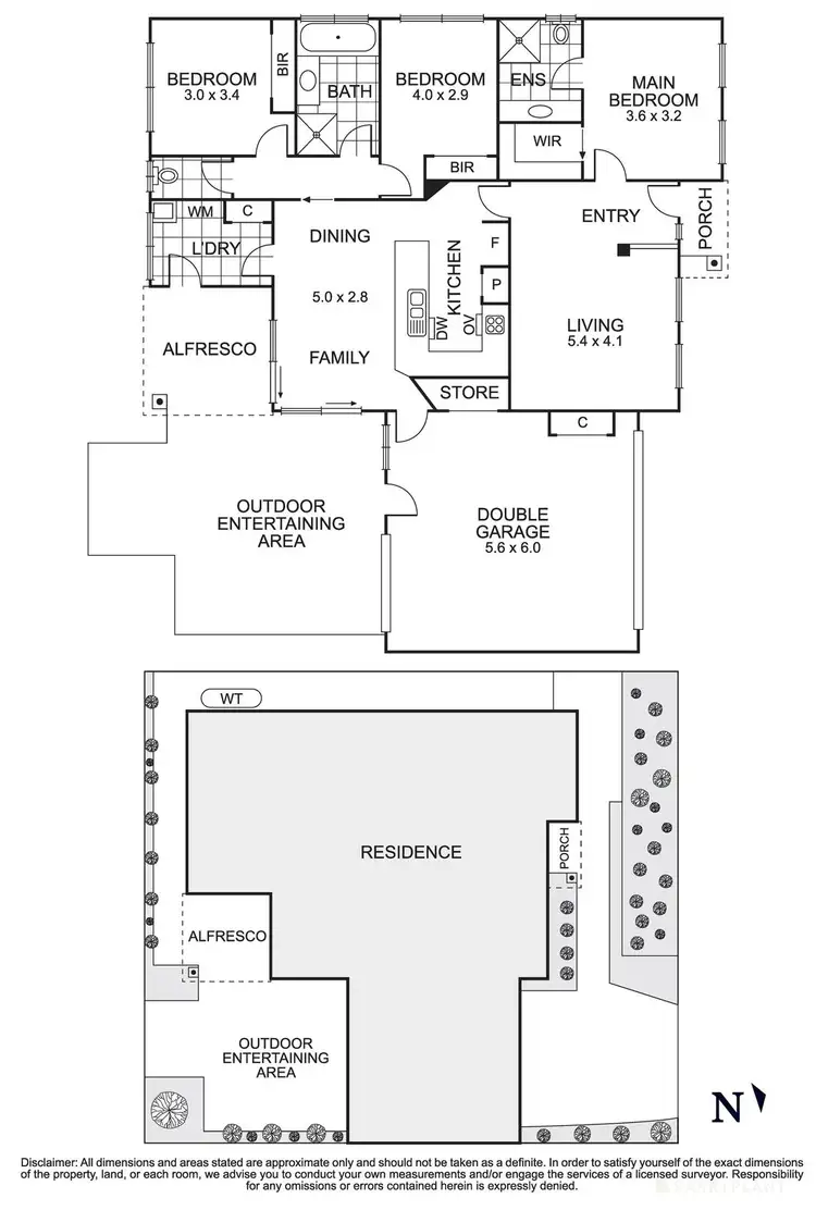 Floorplan of Homely house listing, 53 Visage Drive, South Morang VIC 3752