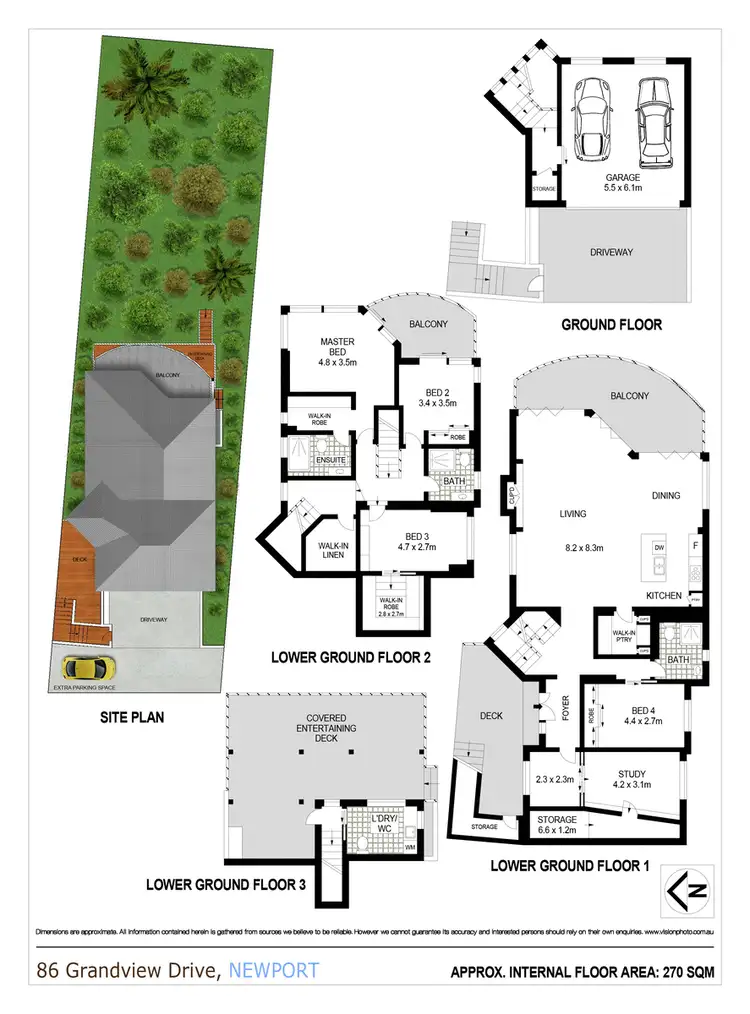 Floorplan of Homely house listing, 86 Grandview Drive, Newport NSW 2106