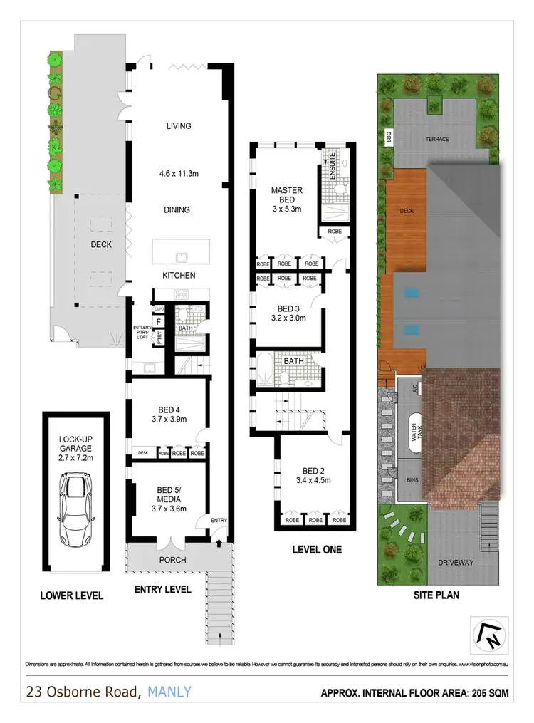 Floorplan of Homely house listing, 23 Osborne Road, Manly NSW 2095