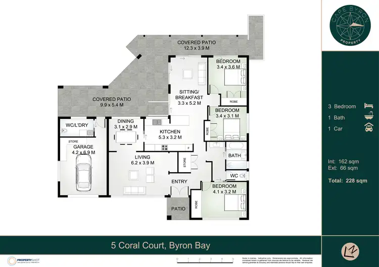 Floorplan of Homely house listing, 5 Coral Court, Byron Bay NSW 2481
