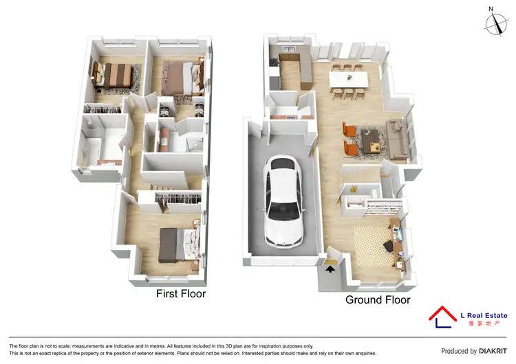 Floorplan of Homely townhouse listing, 7 The Mews, Notting Hill VIC 3168