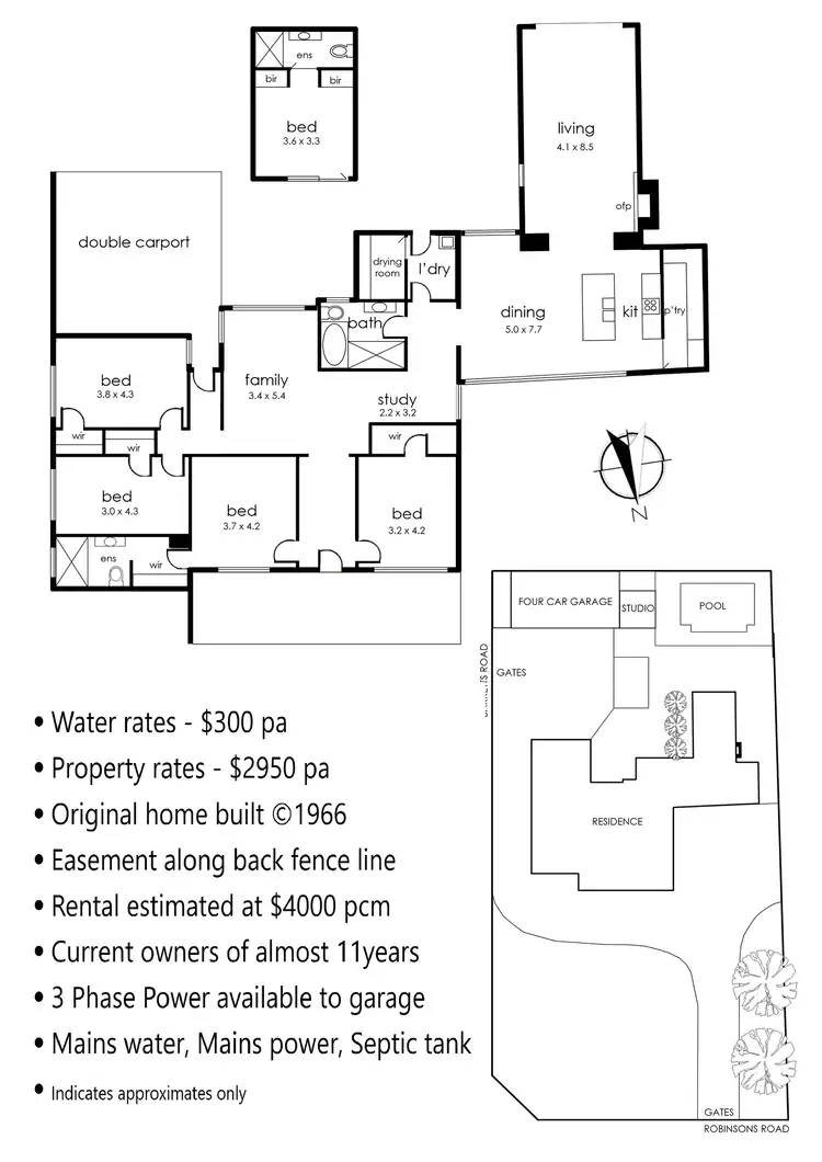 Floorplan of Homely house listing, 350 Robinsons Road, Langwarrin South VIC 3911
