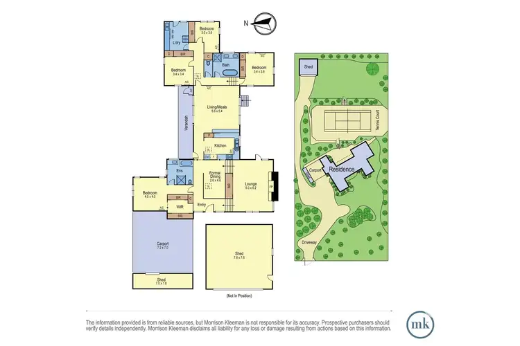Floorplan of Homely house listing, 76 Bonds Road, Lower Plenty VIC 3093
