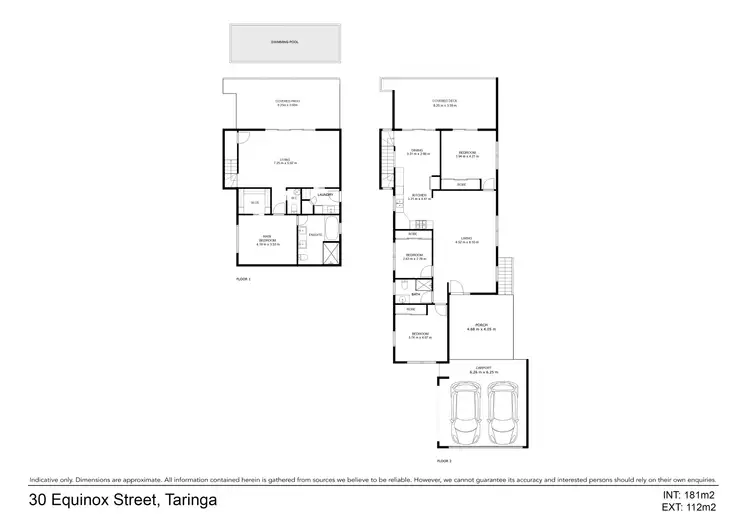 Floorplan of Homely house listing, 30 Equinox Street, Taringa QLD 4068