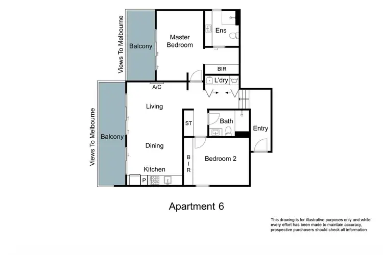 Floorplan of Homely apartment listing, 6/23 Carawatha Road, Doncaster VIC 3108