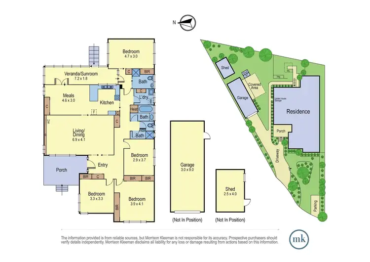 Floorplan of Homely house listing, 12 Palmerston Court, Greensborough VIC 3088