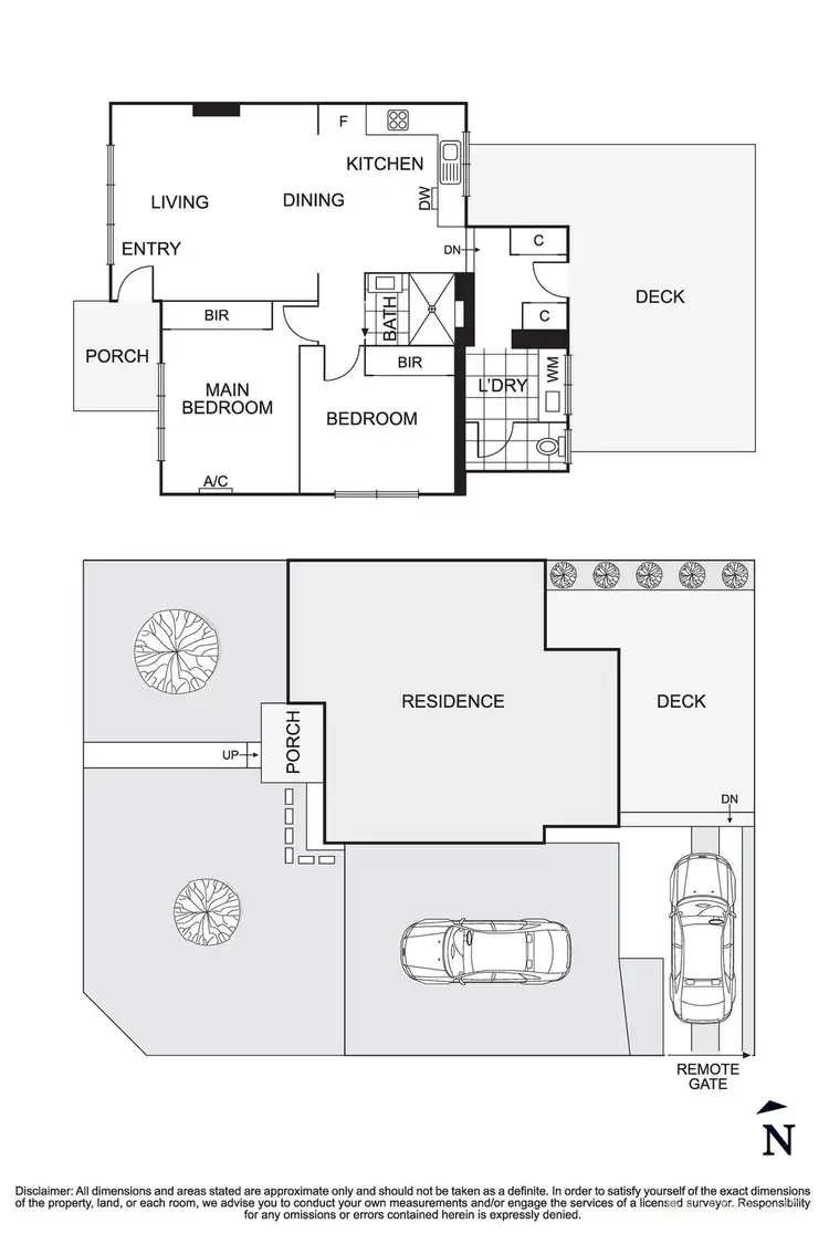 Floorplan of Homely unit listing, 1/18 Mckellar Street, Watsonia VIC 3087
