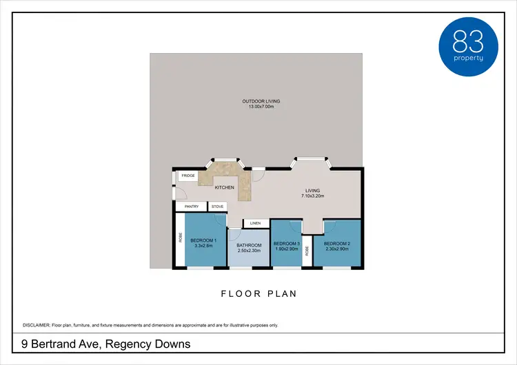 Floorplan of Homely house listing, 9 Bertrand Avenue, Regency Downs QLD 4341