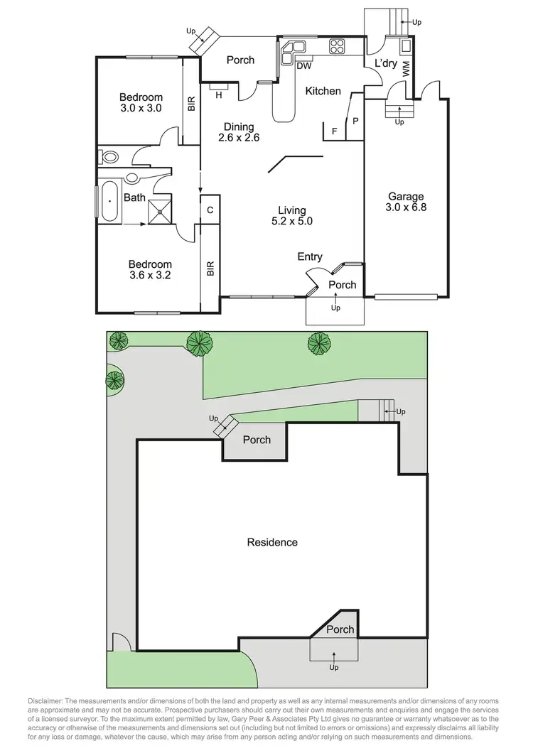 Floorplan of Homely unit listing, 2/866 Glen Huntly Road, Caulfield South VIC 3162