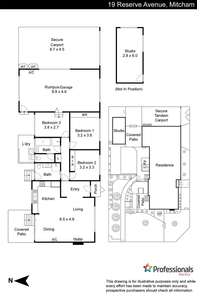Floorplan of Homely house listing, 19 Reserve Avenue, Mitcham VIC 3132