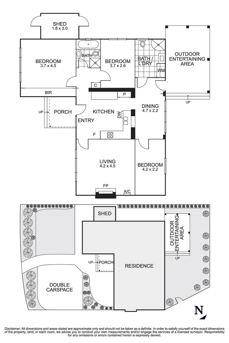 Floorplan of Homely house listing, 61A Railway Parade, Eltham VIC 3095