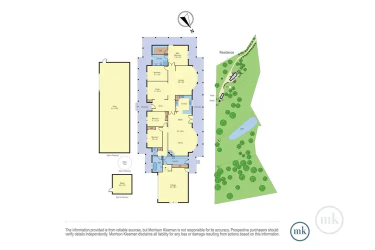 Floorplan of Homely house listing, 217 Hildebrand Road, Cottles Bridge VIC 3099