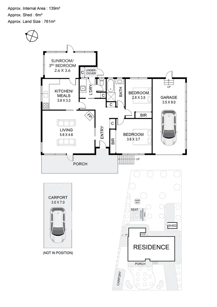 Floorplan of Homely house listing, 36 Rocklea Drive, Torquay VIC 3228