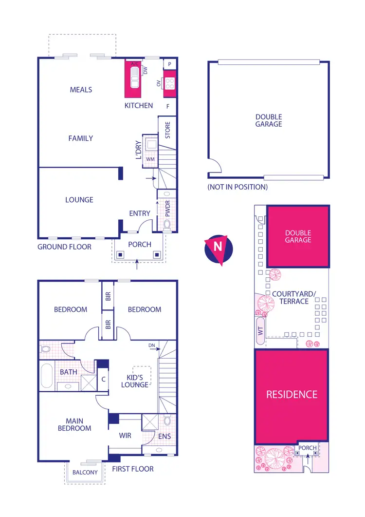 Floorplan of Homely house listing, 9 Newland Walk, Mernda VIC 3754