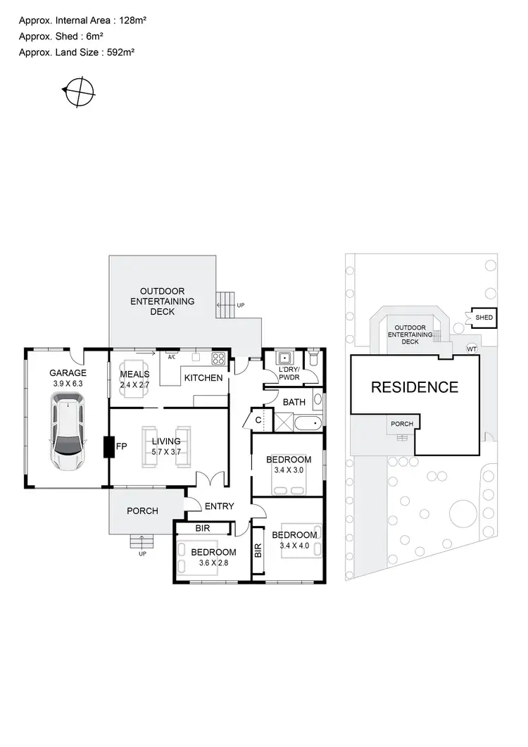 Floorplan of Homely house listing, 22 Murray Street, Anglesea VIC 3230
