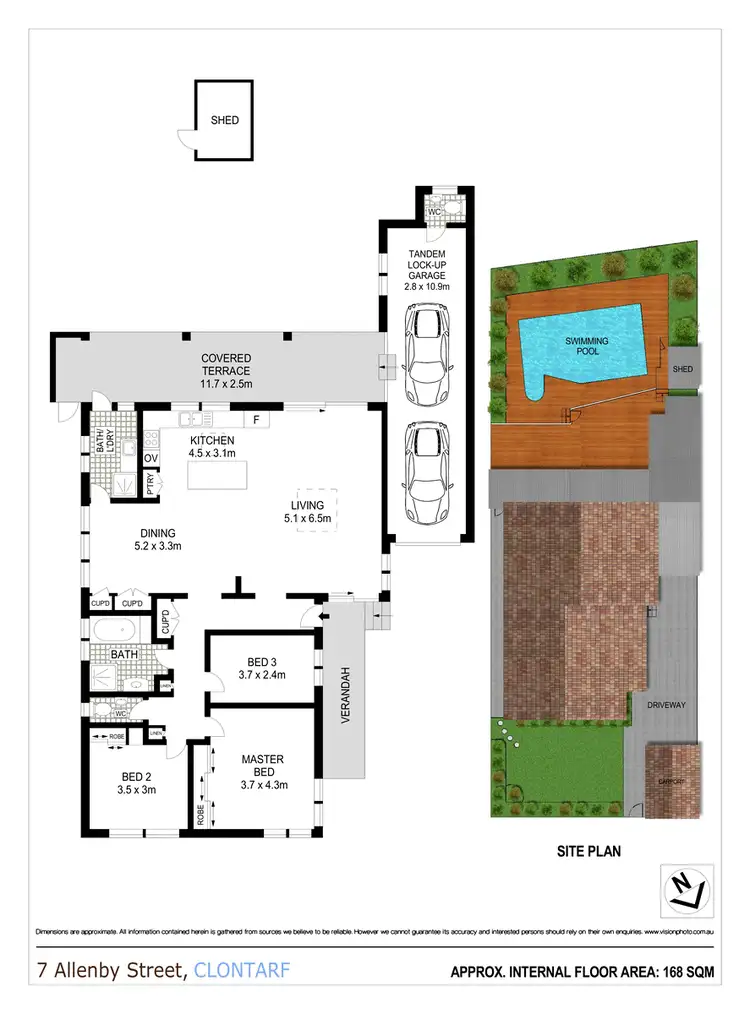Floorplan of Homely house listing, 7 Allenby Street, Clontarf NSW 2093