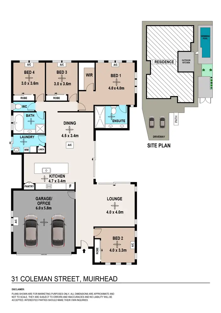 Floorplan of Homely house listing, 31 Coleman Street, Muirhead NT 810