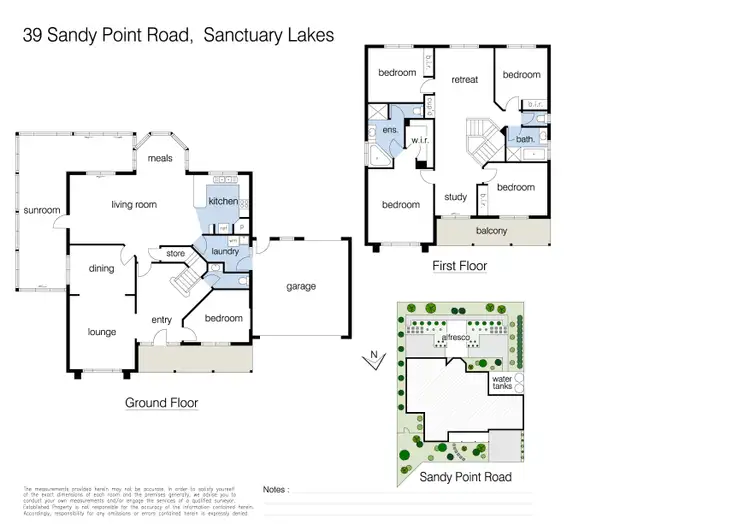 Floorplan of Homely house listing, 39 Sandy Point Road, Point Cook VIC 3030
