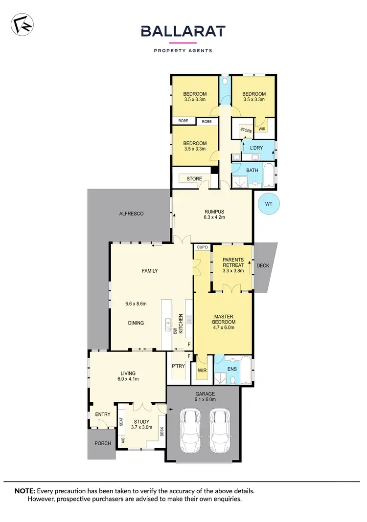 Floorplan of Homely house listing, 11 Perendale Street, Alfredton VIC 3350