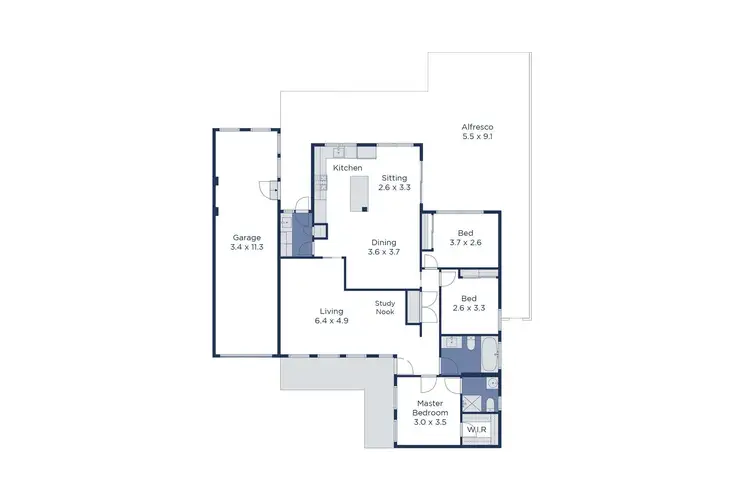 Floorplan of Homely house listing, 30 Suffern Avenue, Bayswater VIC 3153