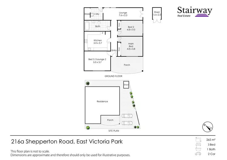 Floorplan of Homely house listing, 216A Shepperton Road, East Victoria Park WA 6101