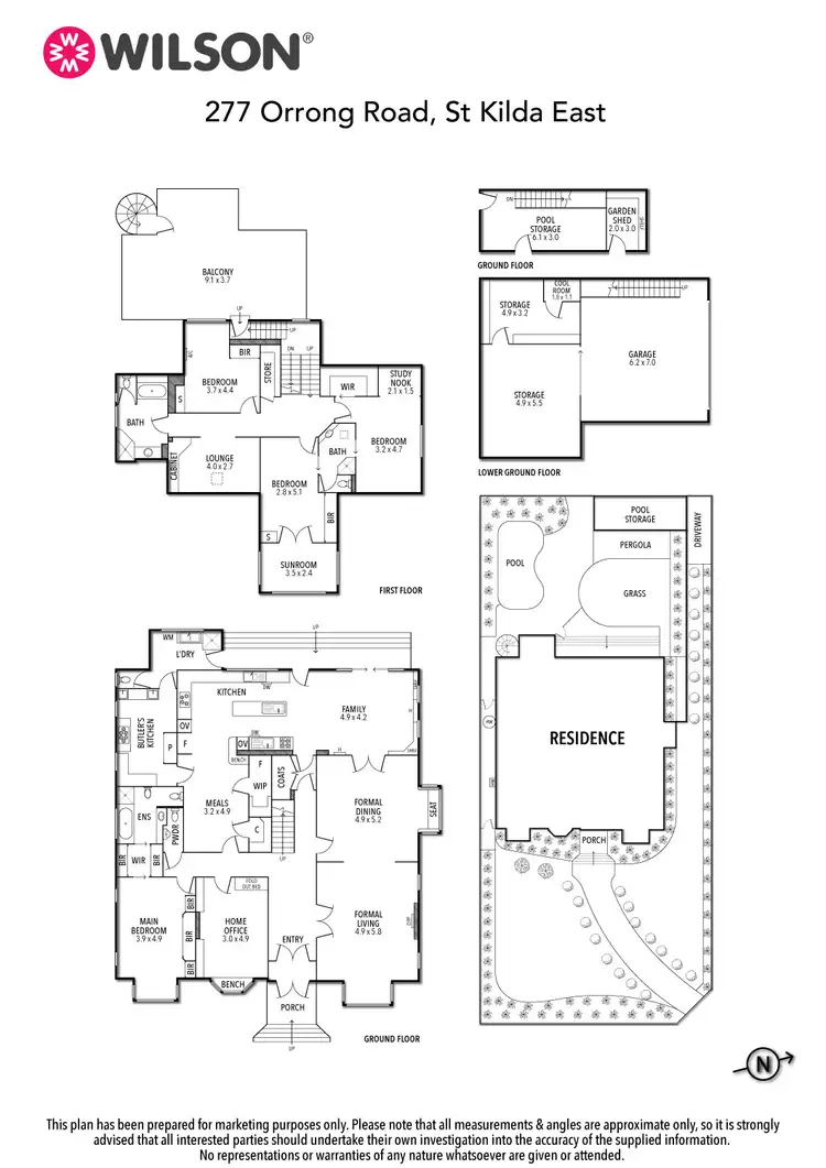 Floorplan of Homely house listing, 277 Orrong Road, St Kilda East VIC 3183