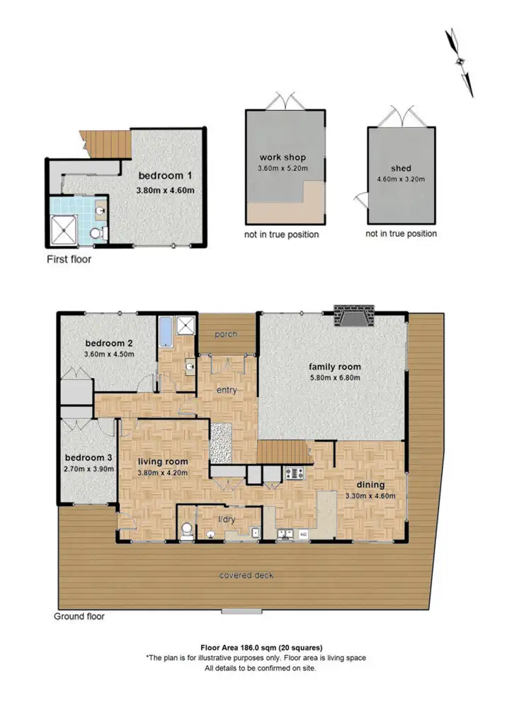 Floorplan of Homely house listing, 50 One Tree Hill  Road, Ferny Creek VIC 3786